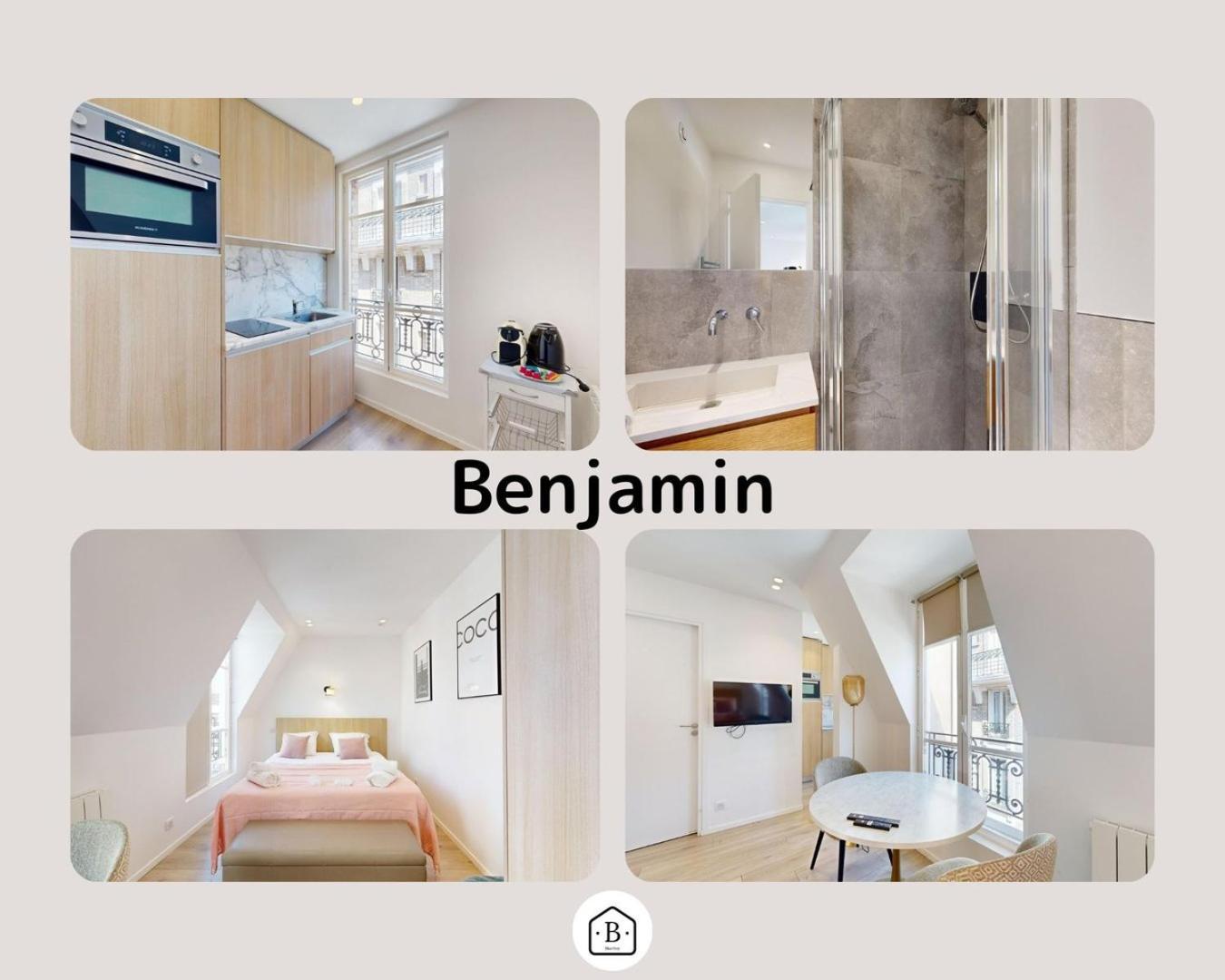 162 Suite Benjamin - Superbe Appartement A 파리 외부 사진
